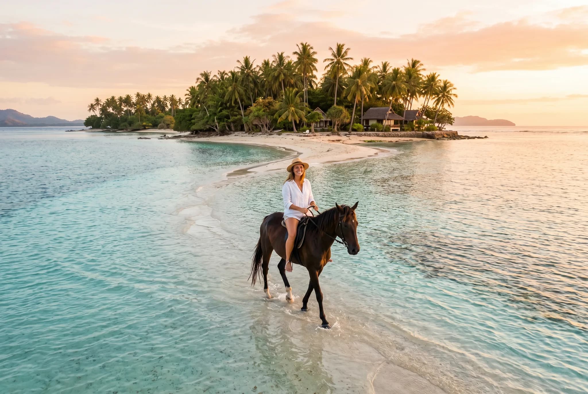 5 Gilis secrètes + chevaux dans la mer