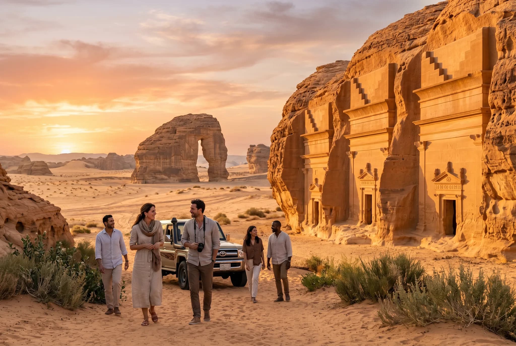 AlUla Hegra + Elephant Rock VIP