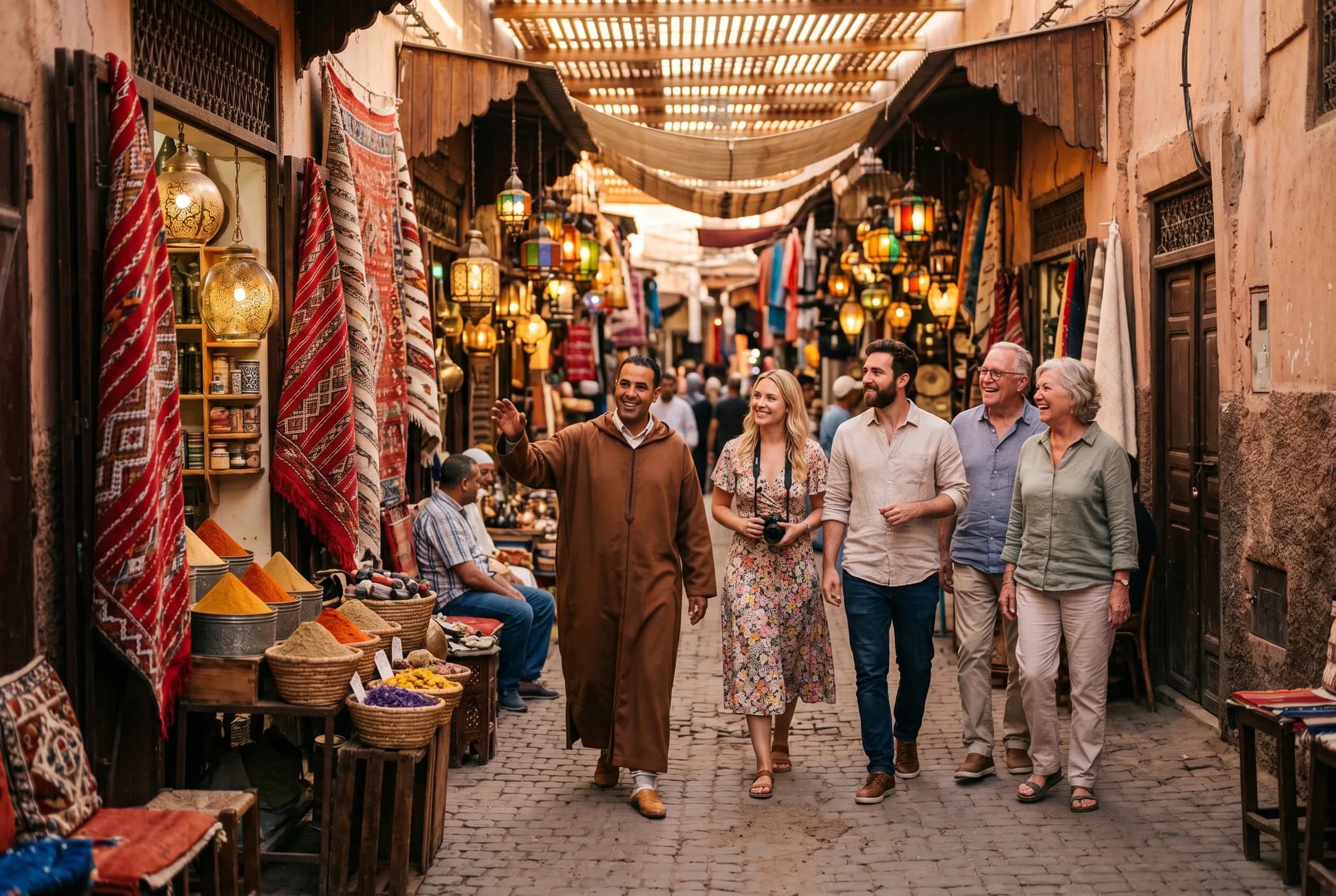 Souks de Marrakech guidés