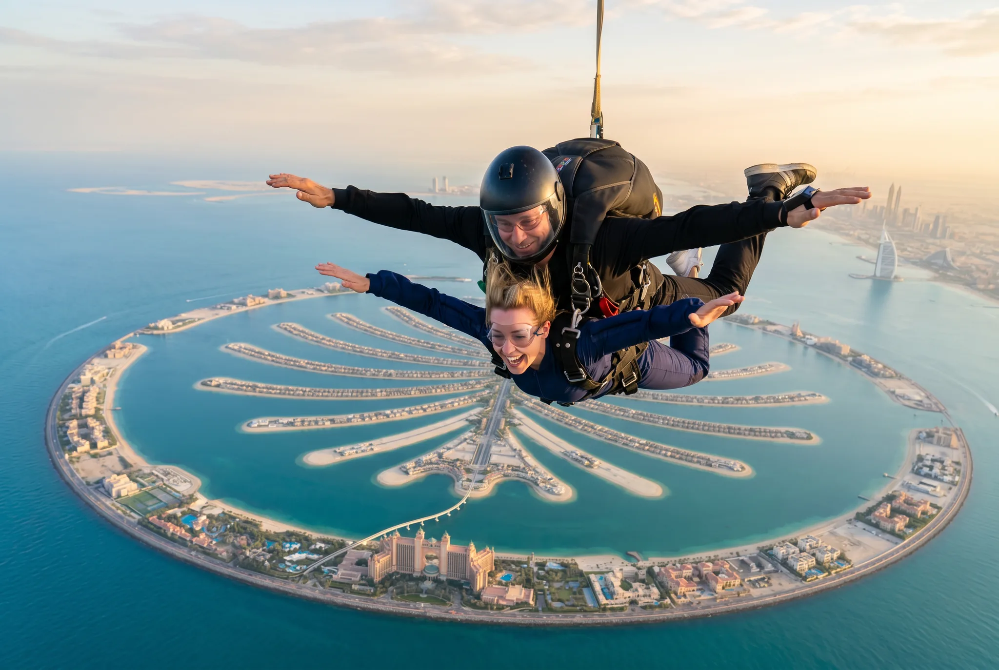 Saut en parachute Palm