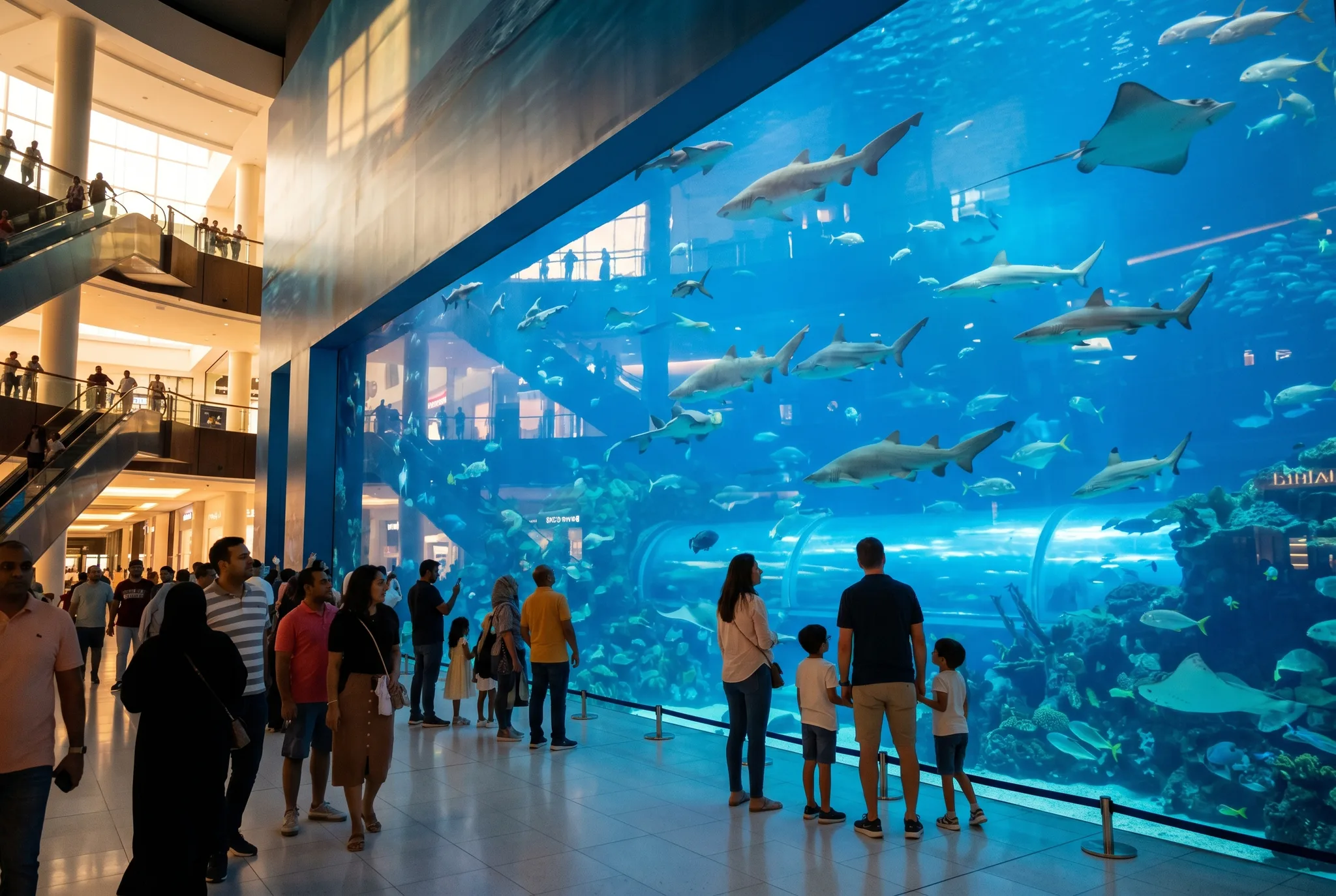 Dubai Aquarium & Underwater Zoo