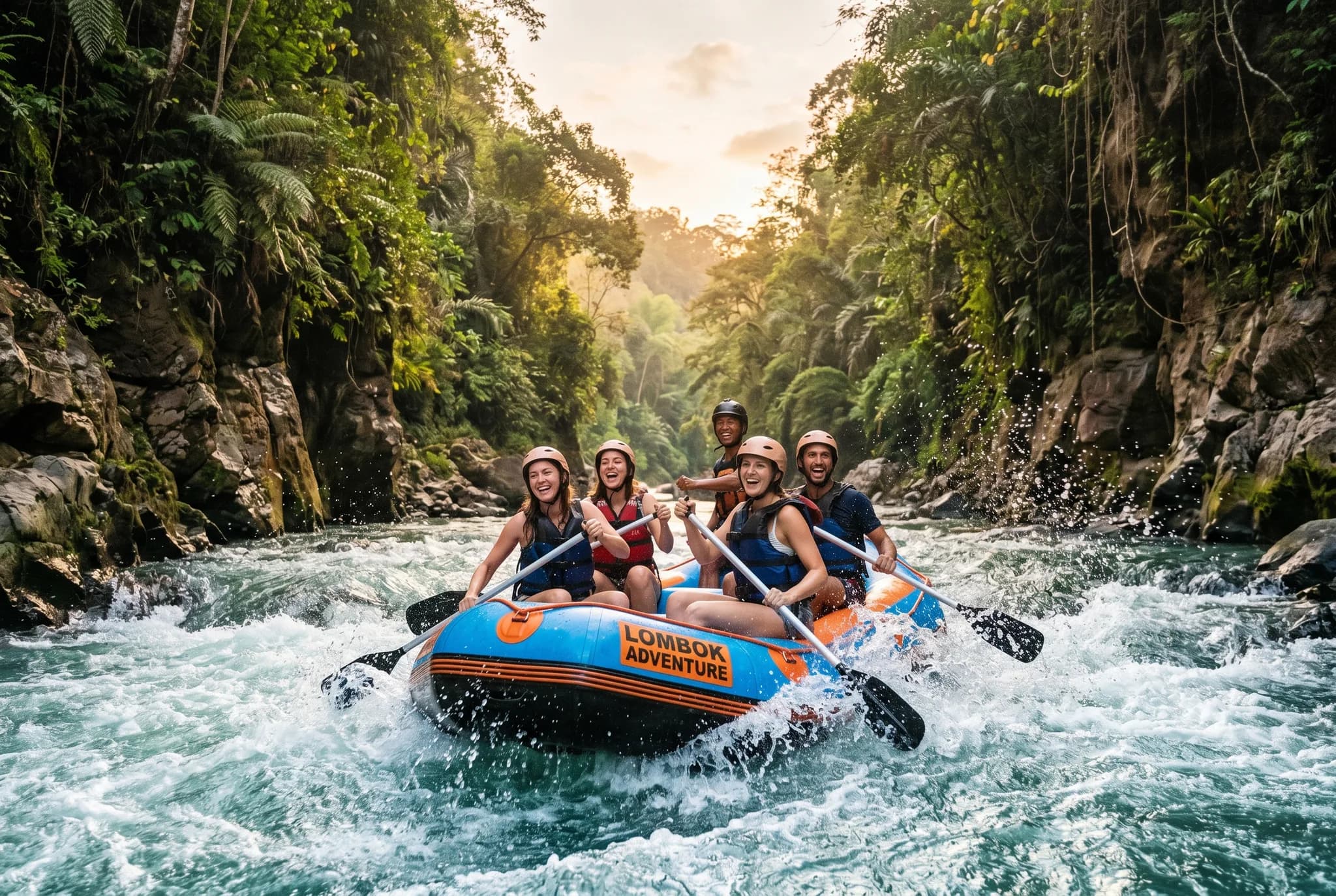 Lombok Rafting Experience