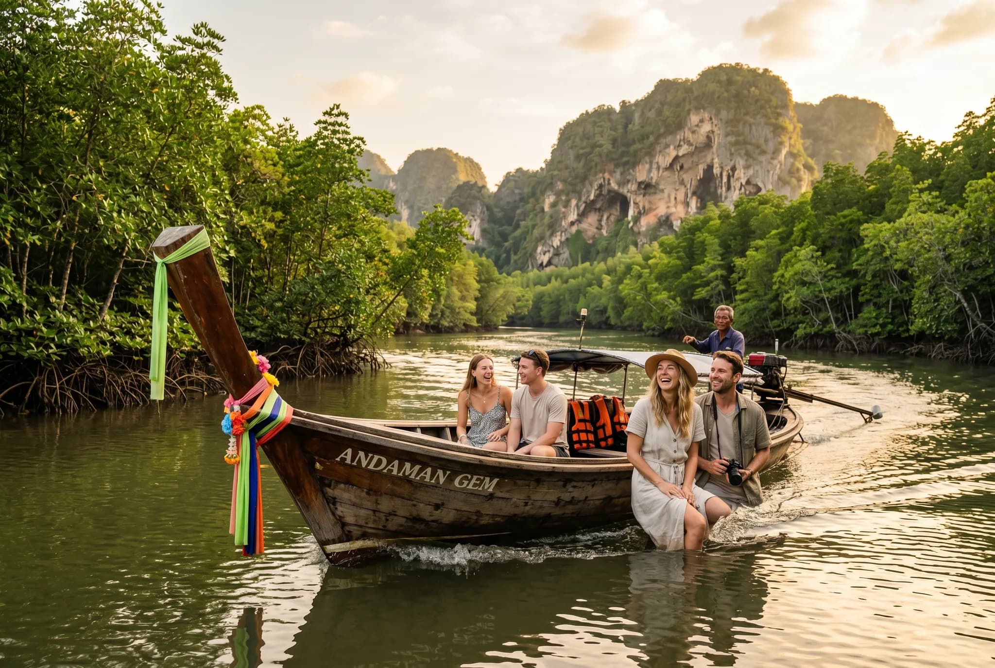 Longtail Mangrove Forest
