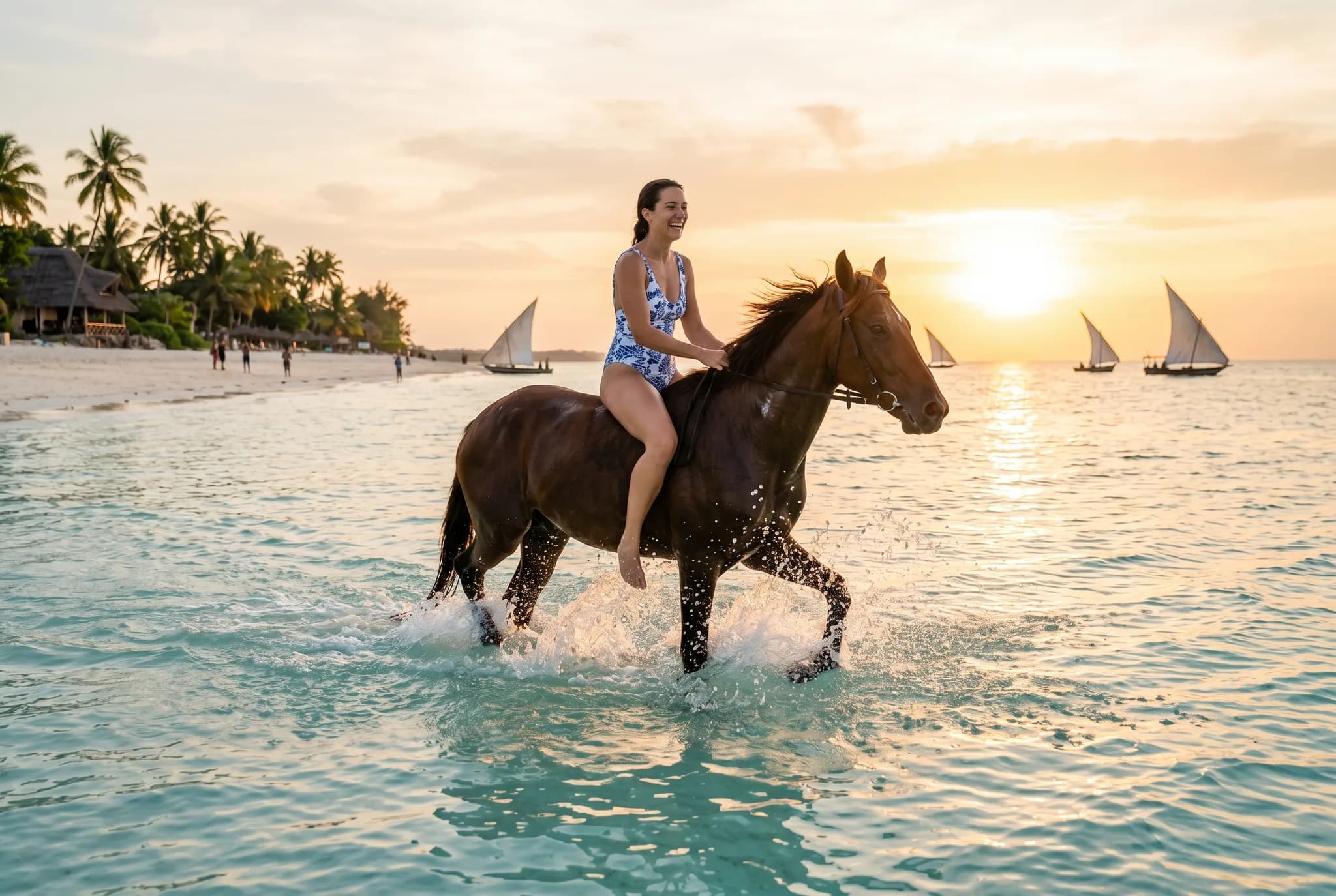 Swim with horses 30 min